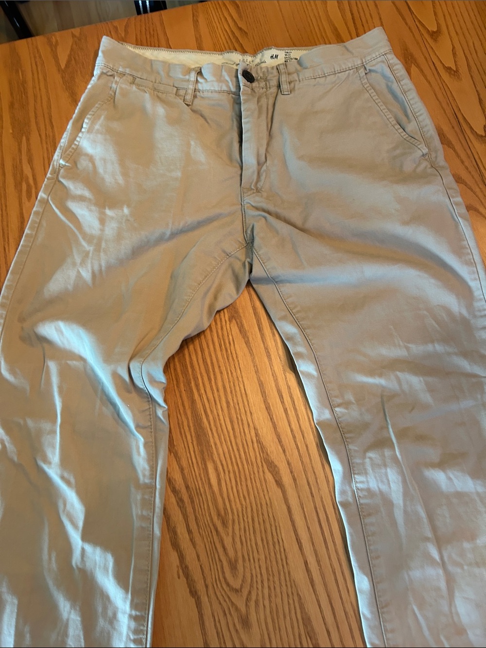 H&M Light Khaki Men's Chino Pants